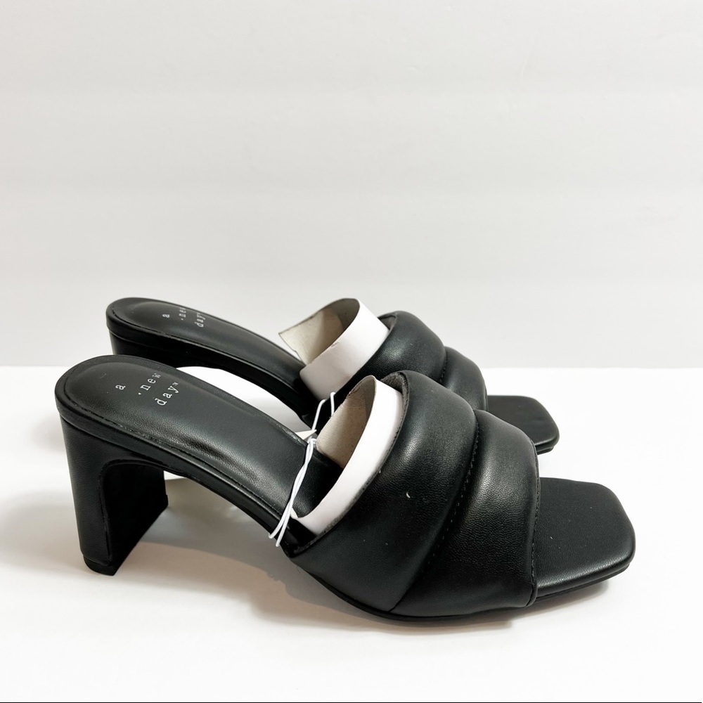 A New Day Women's Lilah Padded Slide Sandal Heels Size 5 Brand New